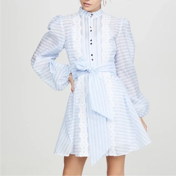 knee length dresses for ladies Mew Mews April Embellished Mini Dress